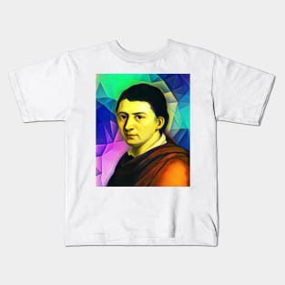 Friedrich Schlegel Portrait | Friedrich Schlegel Artwork 7 Kids T-Shirt